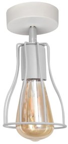 Lampadario fisso TUBE II 1xE27/15W/230V bianco