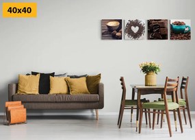 Set di quadri – Profumo di buon caffè