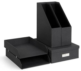 Organizzatori di documenti in cartone in set da 5 Holger - Bigso Box of Sweden