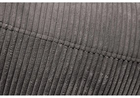 Puof a sacco grigio chiaro con rivestimento in velluto a coste Sofa Lounge – SLOWDOWN