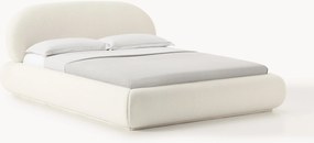 Letto imbottito in teddy Alba