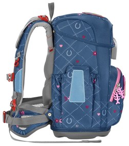 Zaino scuola Step by Step CLOUD, set 5 pezzi, Horse Lima