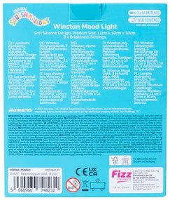 Luce notturna per bambini blu Fizz Winston – SQUISHMALLOWS