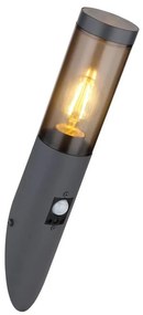 Globo 3157SAS- Applique da esterno con sensore BOSTON 1xE27/60W/230V IP44