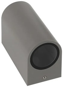 Applique da esterno PARETE 2xGU10/6W/230V IP54 grigia