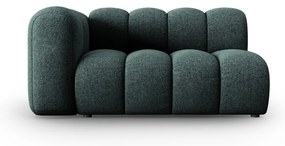 Divano componibile turchese (con penisola a sinistra) Lupine – Micadoni Home