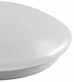 Plafoniera BONIFACY 1xE27/20W/230V diametro 26,5 cm bianco