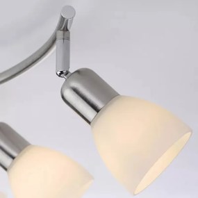 JUST LIGHT. 11952-55 - Faretto KARO 2xE14/40W/230V cromo opaco