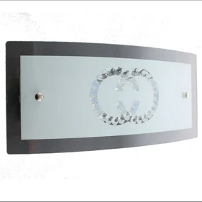Applique LED neoclassico Claudia bianco IP20,