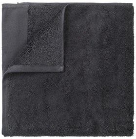 Telo da bagno in cotone grigio scuro, 100 x 200 cm - Blomus
