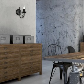 Applique DONATO 1xE14/40W/230V nero