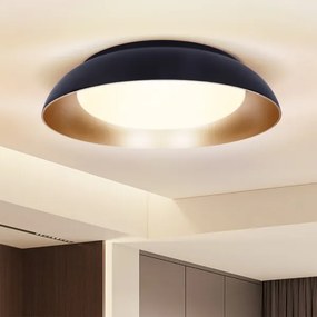 Brilagi-LED Plafoniera dimmerabile ALVA LED/48W/230V 3000-6500K Ø 51 cm nero + telecomando