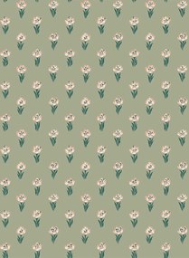 Sandberg Carta da parati Betty - Green