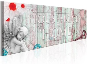 Quadro Home: House  Love