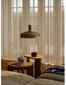 Nordlux - Lampadario a sospensione con filo ELVAS 1xE27/60W/230V diametro 37,5 cm beige