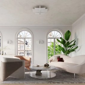 Sollux SL.0350 - Applique CELIA 2xG9/40W/230V cromo/bianco