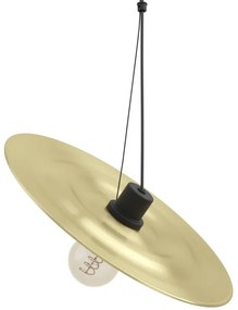 Eglo 44029 - Lampadario a sospensione con filo LINTMILL 1xE27/40W/230V oro