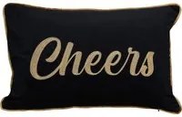 Cuscino 40x60 cm in velluto cheers