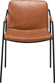 Sedia da pranzo in similpelle marrone Boto - DAN-FORM Denmark