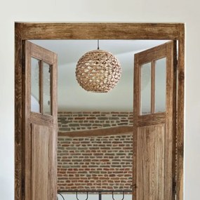 Atmosphera - Lampadario a sospensione con filo SAND 1xE27/40W/230V giacinto d'acqua