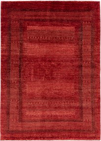 Loribaft Tappeto persiano 200 x 150 Rosso (Iran) Annodato A Mano