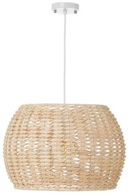 Lampada da soffitto in colore naturale con paralume in rattan ø 35 cm Natural Way - Casa Selección