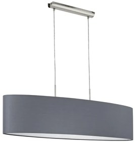 Eglo 31586 - Lampadario a sospensione con filo PASTERI 2xE27/60W/230V