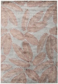 Tappeto in viscosa a pelo corto fatto a mano Ambrosia