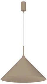 Lampadario sospeso su cavo CAPITAL 1xGX53/15W/230V Ø 46 cm taupe