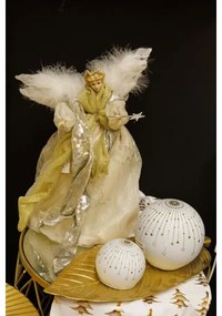 Decorazione natalizia 41 cm angelo oro