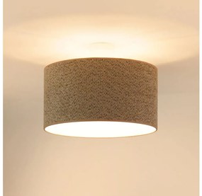 Brilagi - Lampadario a sospensione con filo BOUCLE ROLLER 1xE27/15W/230V diametro 45 cm marrone