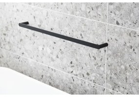 KFA Armatura 864-027-81 - Appendiabiti da parete 62 cm acciaio inossidabile/opaco nero