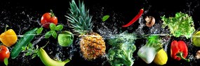 Quadro su tela – Frutta e verdura biologica