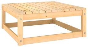 Set Salotto Giardino 12pz Cuscini Antracite Legno Massello Pino