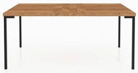 Tavolo da pranzo in rovere 90x160 cm Abies - The Beds