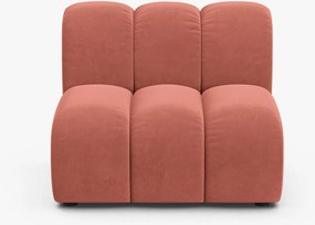 Modulo Lupine 1 posto in velluto Salvador – L92 cm
