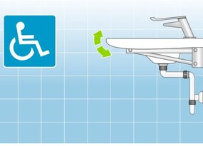 Bruckner - Vasca di raccolta mobile DN32 bianco