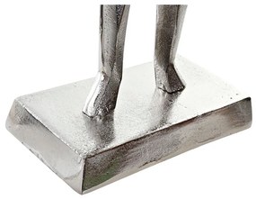 Statua Decorativa DKD Home Decor Alluminio (2 pezzi) (23 x 13 x 62 cm)