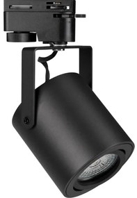 Faretto per sistema a binario MINOR 1xGU10/10W/230V nero