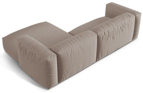 Divano angolare componibile beige (angolo destro) Martina - Micadoni Home