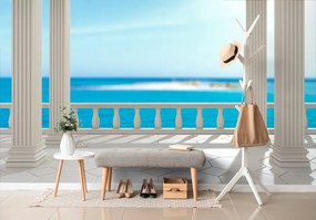 Carta da parati – Mare dietro le colonne
