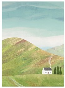 Poster 30x40 cm Mountains II - Travelposter