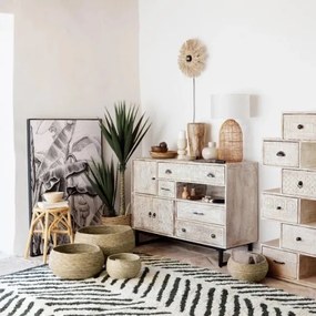 Atmosphera - Applique TEA 1xE27/60W/230V paglia