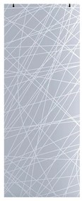 Anta per porta scorrevole esterno muro Armonia in vetro, L 96 x H 215 cm spessore 8 mm, apertura reversibile