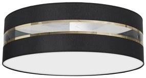 Plafoniera ULTIMO 3xE27/60W/230V nera