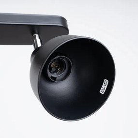 Sollux SL.1317 - Faretto ELBA 2xE27/15W/230V nero