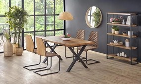 Tavolo allungabile Xavier - L90 x H76 x L160/250 cm