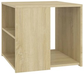 Tavolino Rovere Sonoma 50x50x45 cm in Legno Multistrato