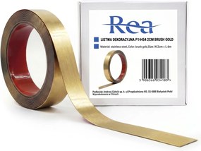 Listello decorativo autoadesivo P14454 2cm Brush Gold