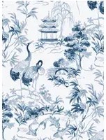 Coordonne Carta da parati Ming Pagoda - Sapphire